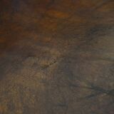 Cognac-Colored Vintage Sheepskin Leather Club Armchair