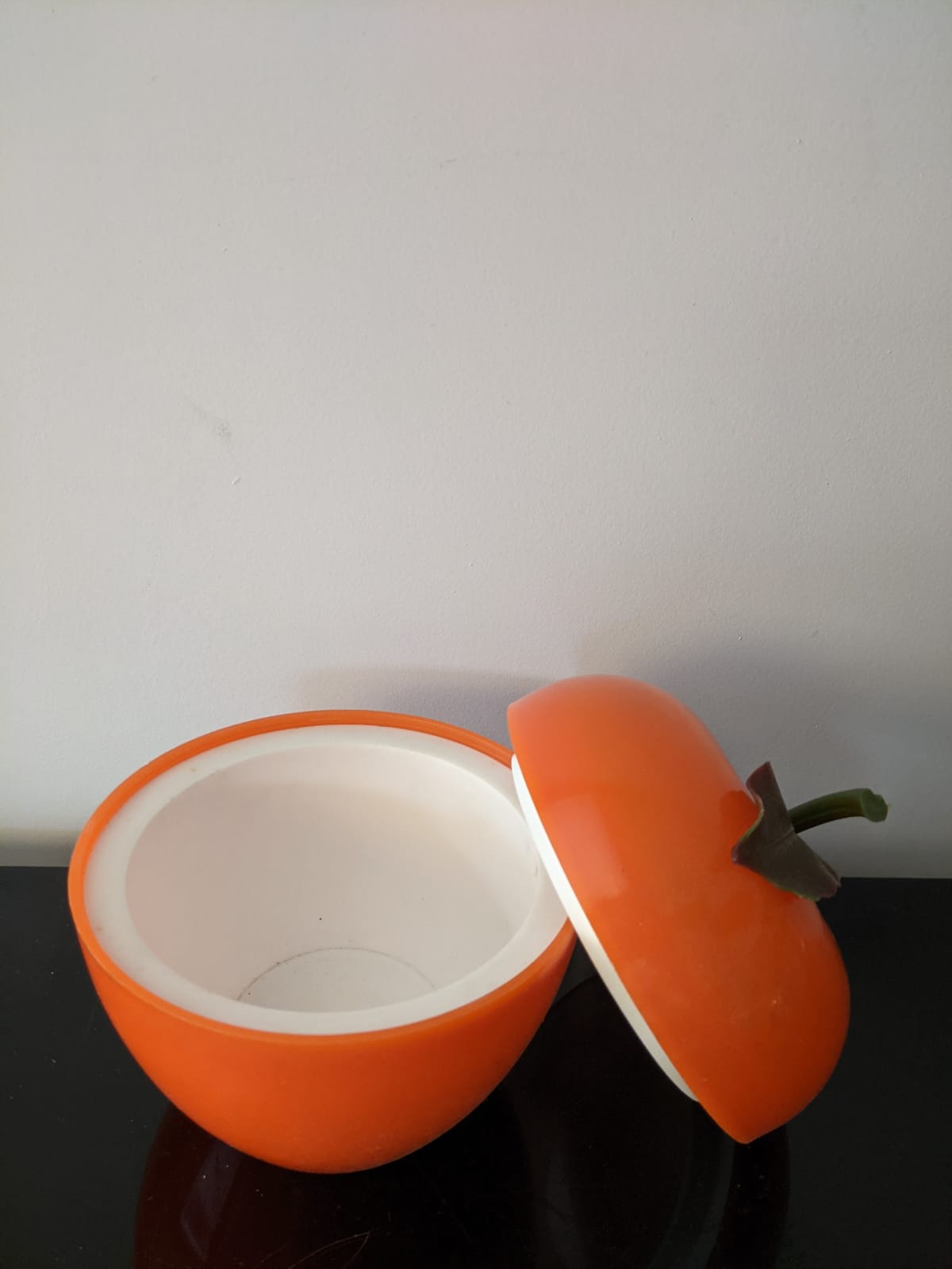 Orange apple ice bucket
