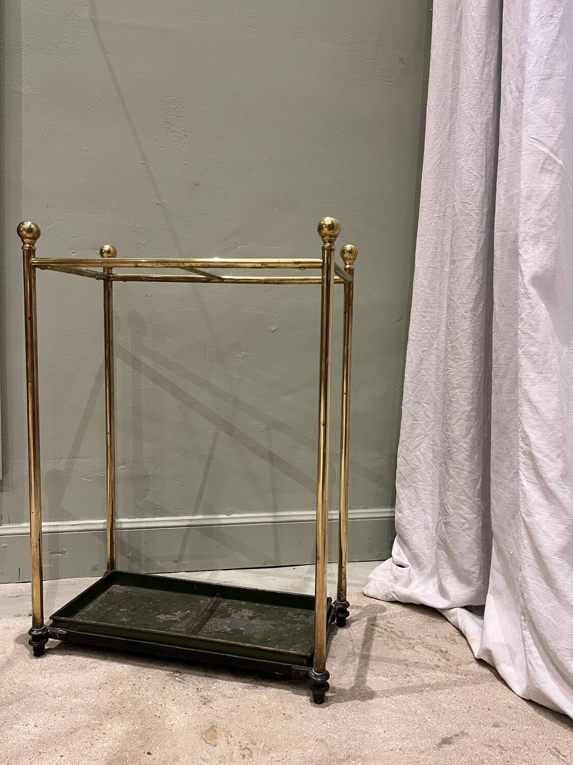 Brass umbrella stand 1930