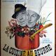 Original movie poster "La cuisine au beurre, Fernandel & Bourvil"