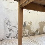 50s pine and oak farmhouse table 2.5m