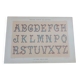 Lithograph of decorative lettering by Paul Fleury 1903 Alphabet
