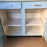 60s buffet in blue formica