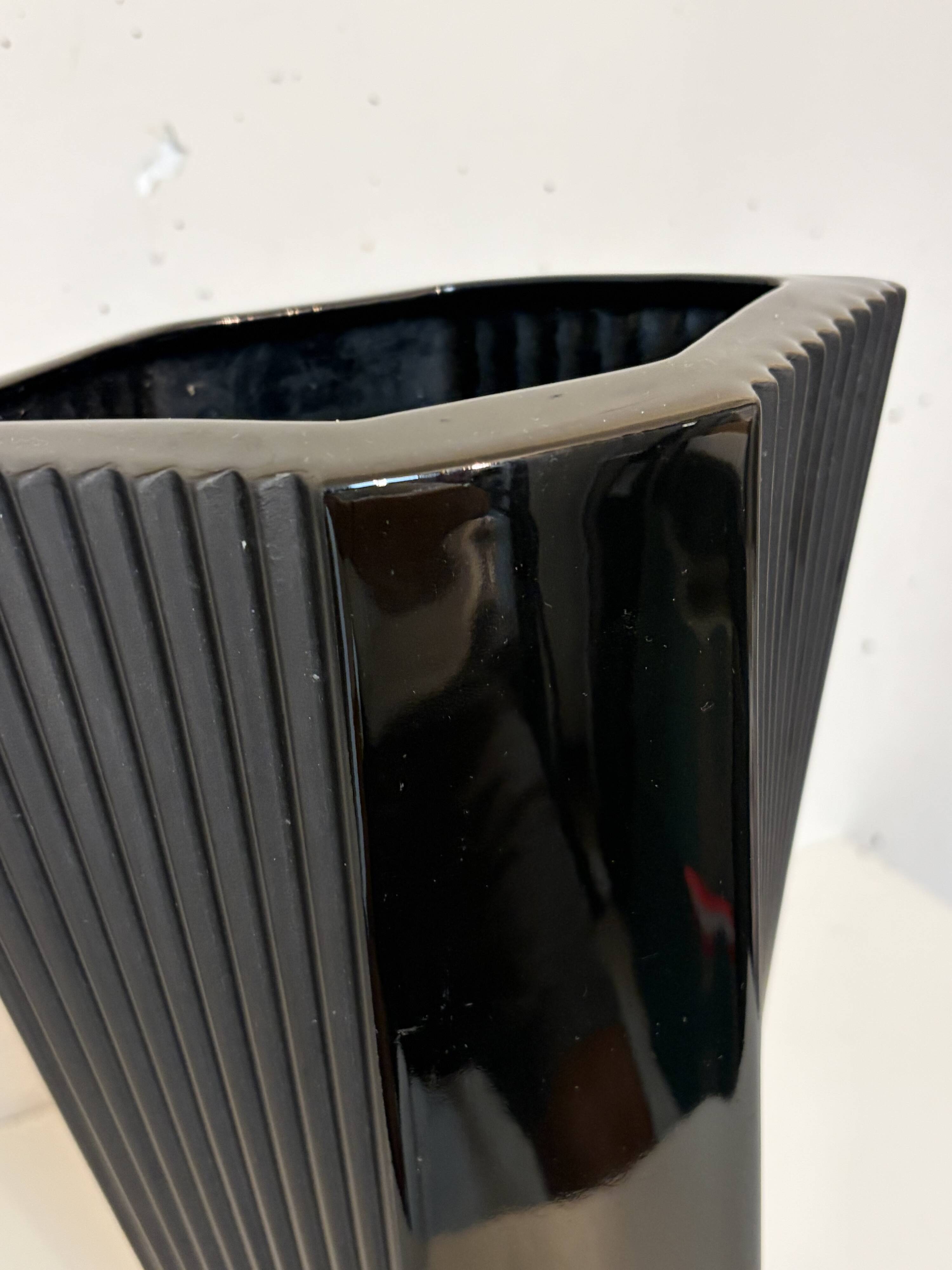 Ceramic vase Rosenthal, Sami Wirkkala, 1980