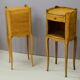 Paire de petits chevets de style Louis XV