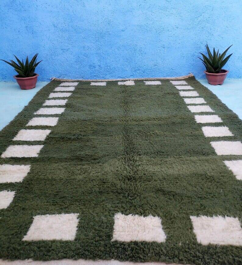 Pure wool rug large size 200 x 300 cm
