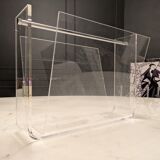 Magazine rack to David Lange