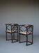 Model 728 'Fledermaus' chairs attributed to Josef Hoffmann for J & J Kohn,