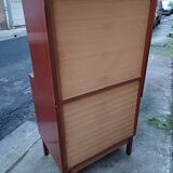 Small piece of furniture Living room bookcase, Jacques Hauville for Roche Bobois