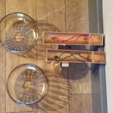 Pair of golden Sciolari House wall light