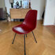 Chaise Eames DSX Vitra bordeaux