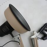 Lampe articulée de dessinateur/architecte en métal années 70