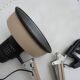 70s metal articulated designer/architect lamp