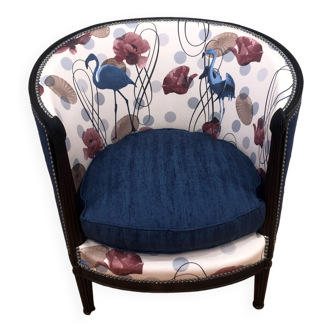 Fauteuil Tonneau "Flamands"