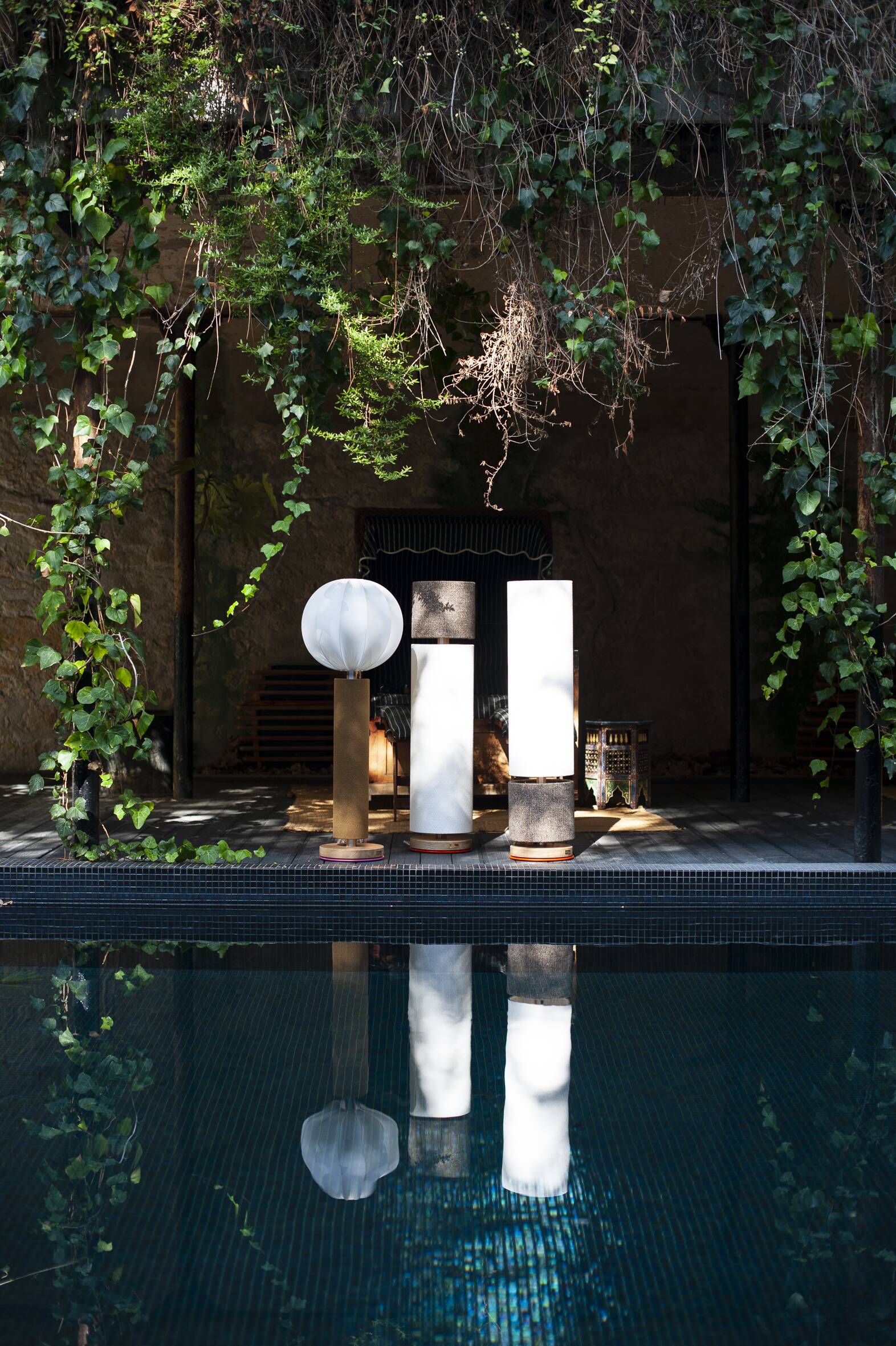 Mima #1 Floor Lamp, 2000s, Cotton / Angélique Delaire /