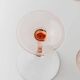 14-piece Pink Verre-et-Cristal Luminarc Martini Glass Set, 1980s Memphis Style Glassware, France Gift Idea