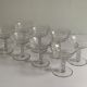 Crystal champagne glasses