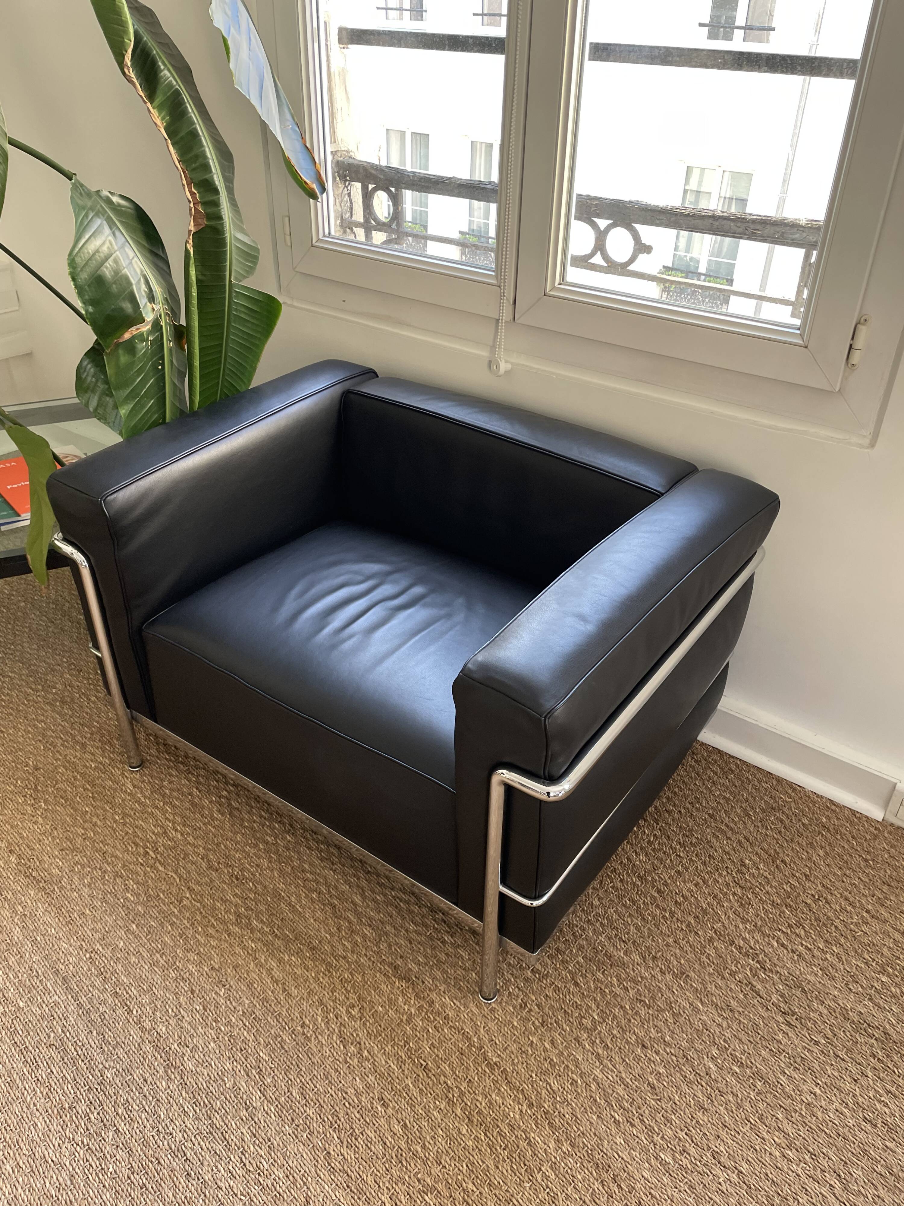 LC3 armchair by Le Corbusier / Charlotte Perriand for Cassina