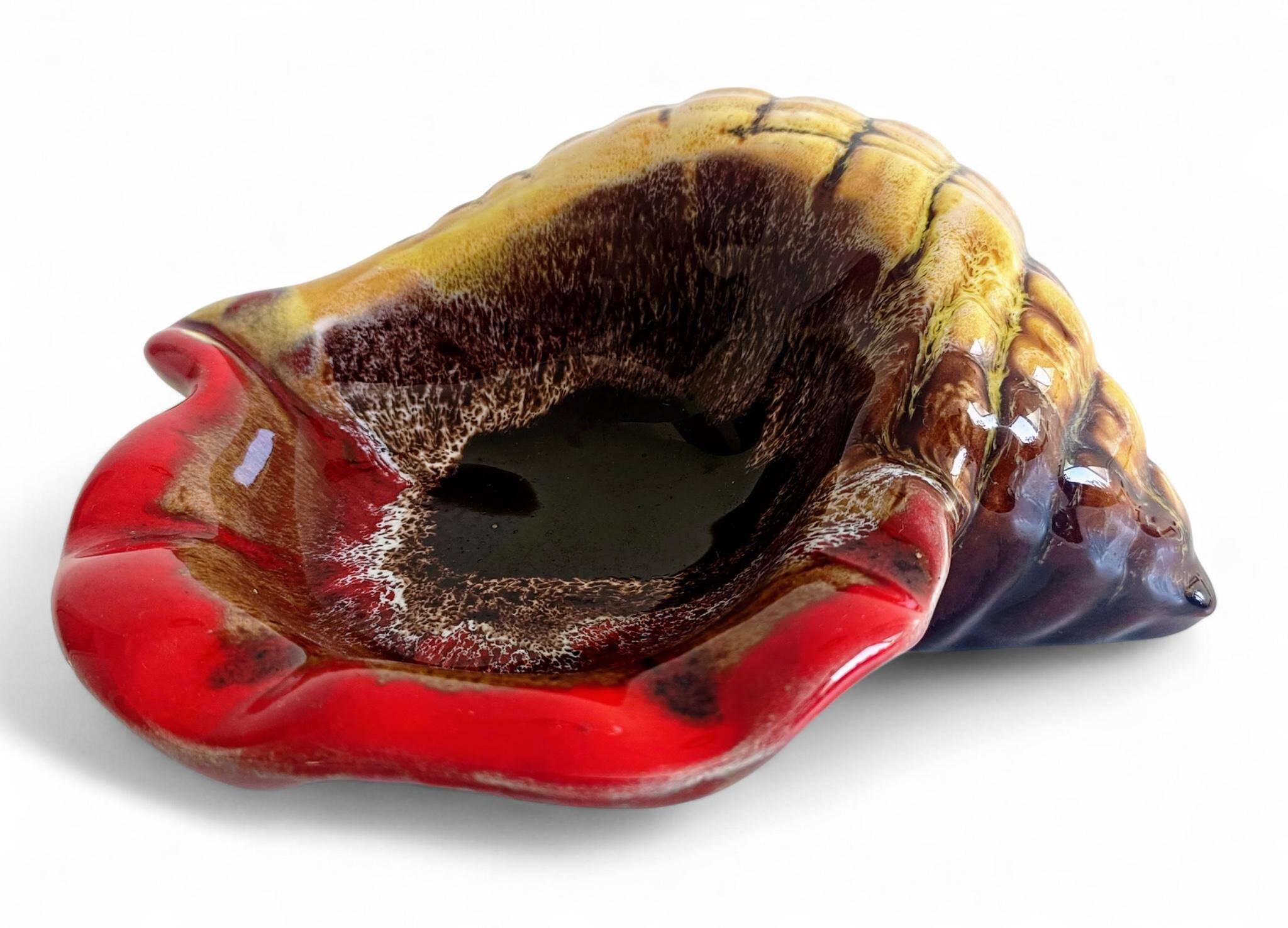Mid-Century Vallauris “Sea Shell” Vide-Poche / Catchall, France, 1950s