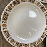 Vintage 70s patterned plates