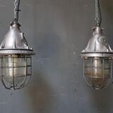 Old factory lamps