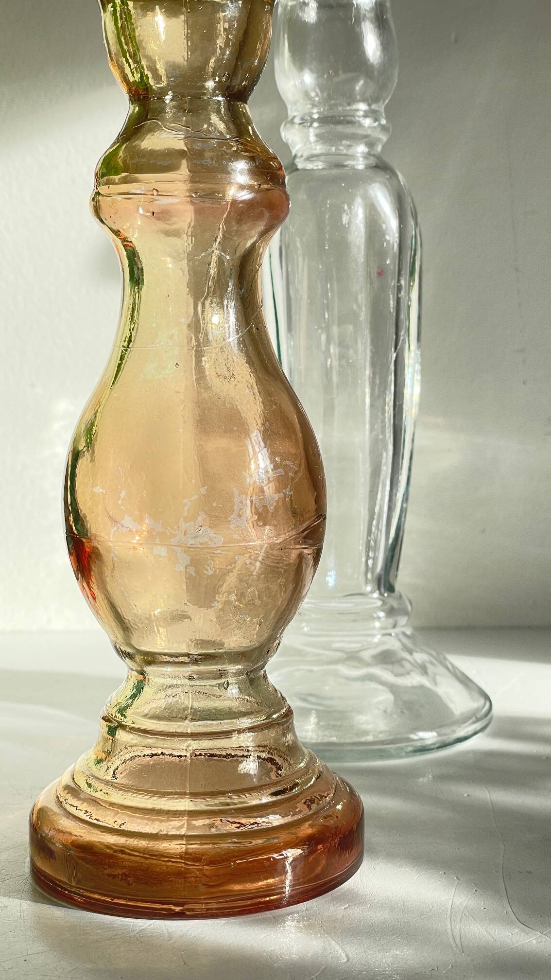 CANDLESTICK GLASS