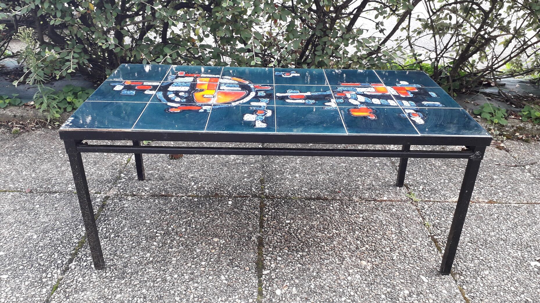 Table basse céramique signé Adri