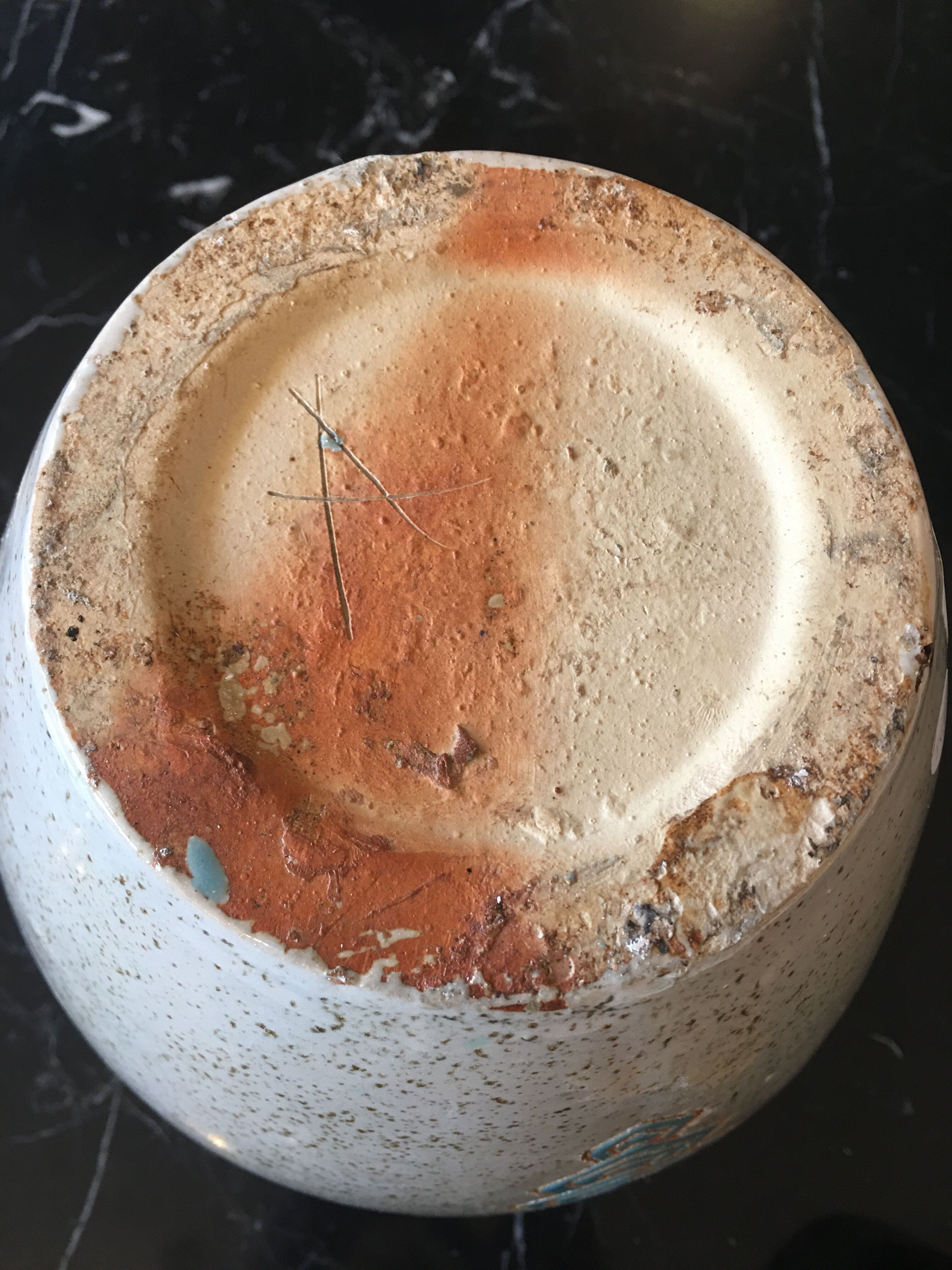 Art deco ceramic vase