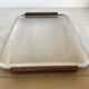 Plateau, plat en métal et bois style scandinave