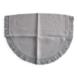 Taie d'oreiller de berceau demi-lune brodée