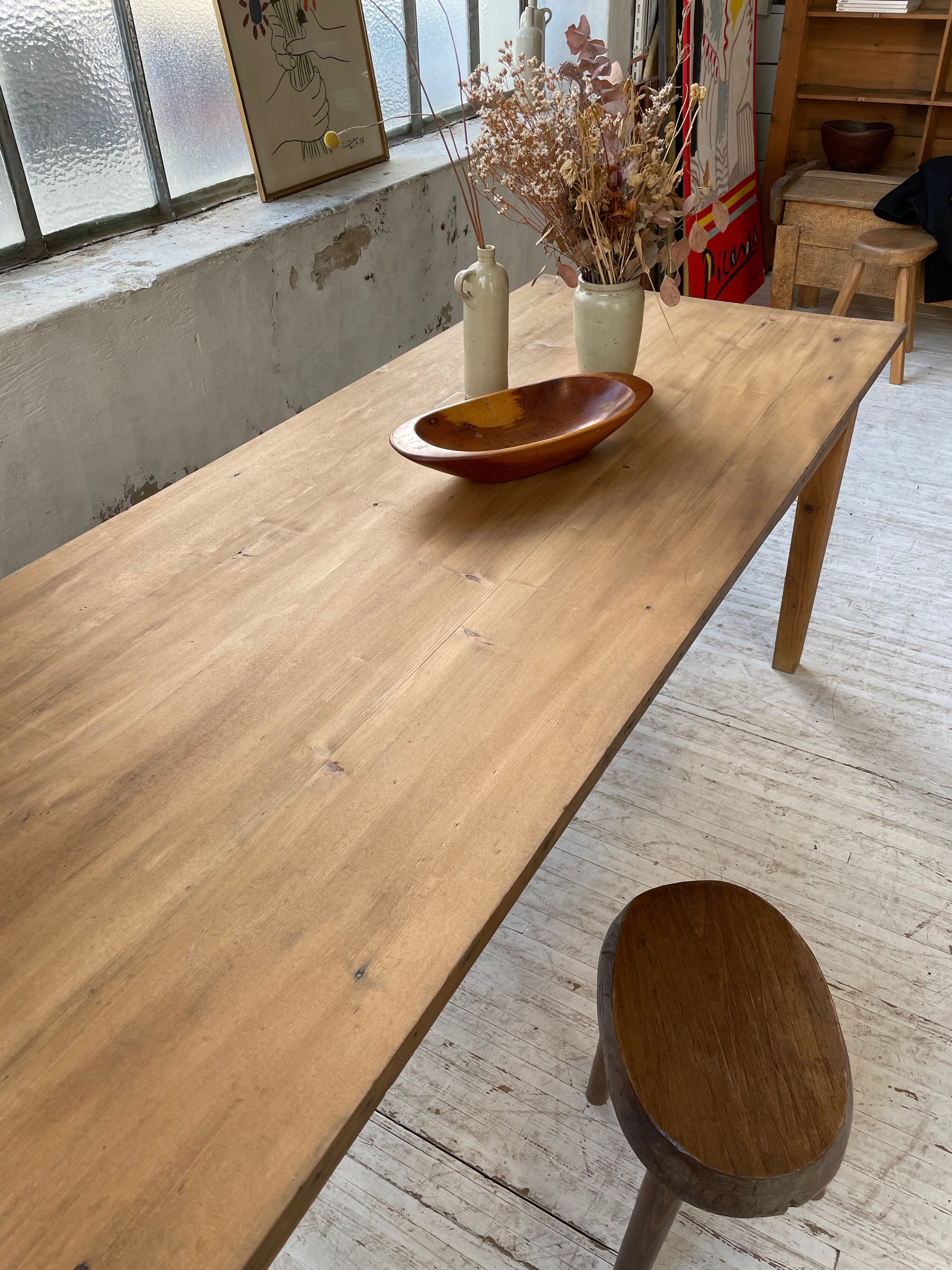 Farmhouse table 2m in pine