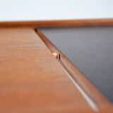 Trolley bar cart teak extendible japandi Danish Design, 1970s