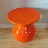 Garouste and Bonetti orange "mushroom" stool