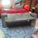 Minimalist granite coffee table circa 1970