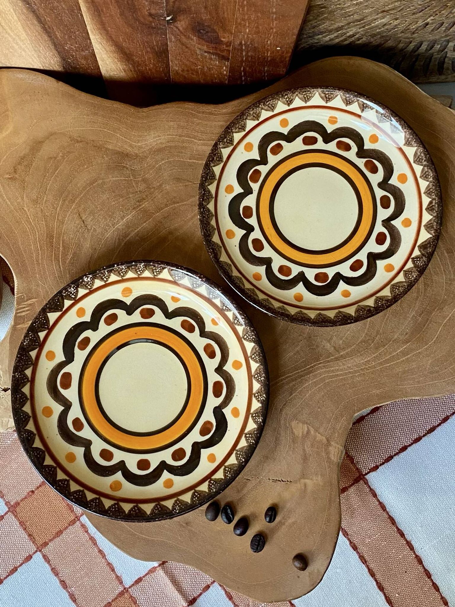Assiettes à condiments