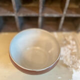 Flat bowl bowl in old Digoin stoneware