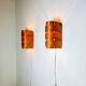 Model V155 Curved Pine Veneer Wall Lamps By Hans-Agne Jakobsson For Markaryd, Sweden 1960S