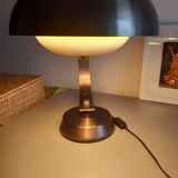 Desk lamp, bronze chrome, 70's Italian design