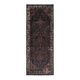 Vintage Turkish hallway rug 121x317 cm