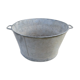 Basin in ancient zinc