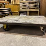 Industrial coffee table