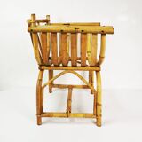 Fauteuil en bambou, Allemagne, années 1950