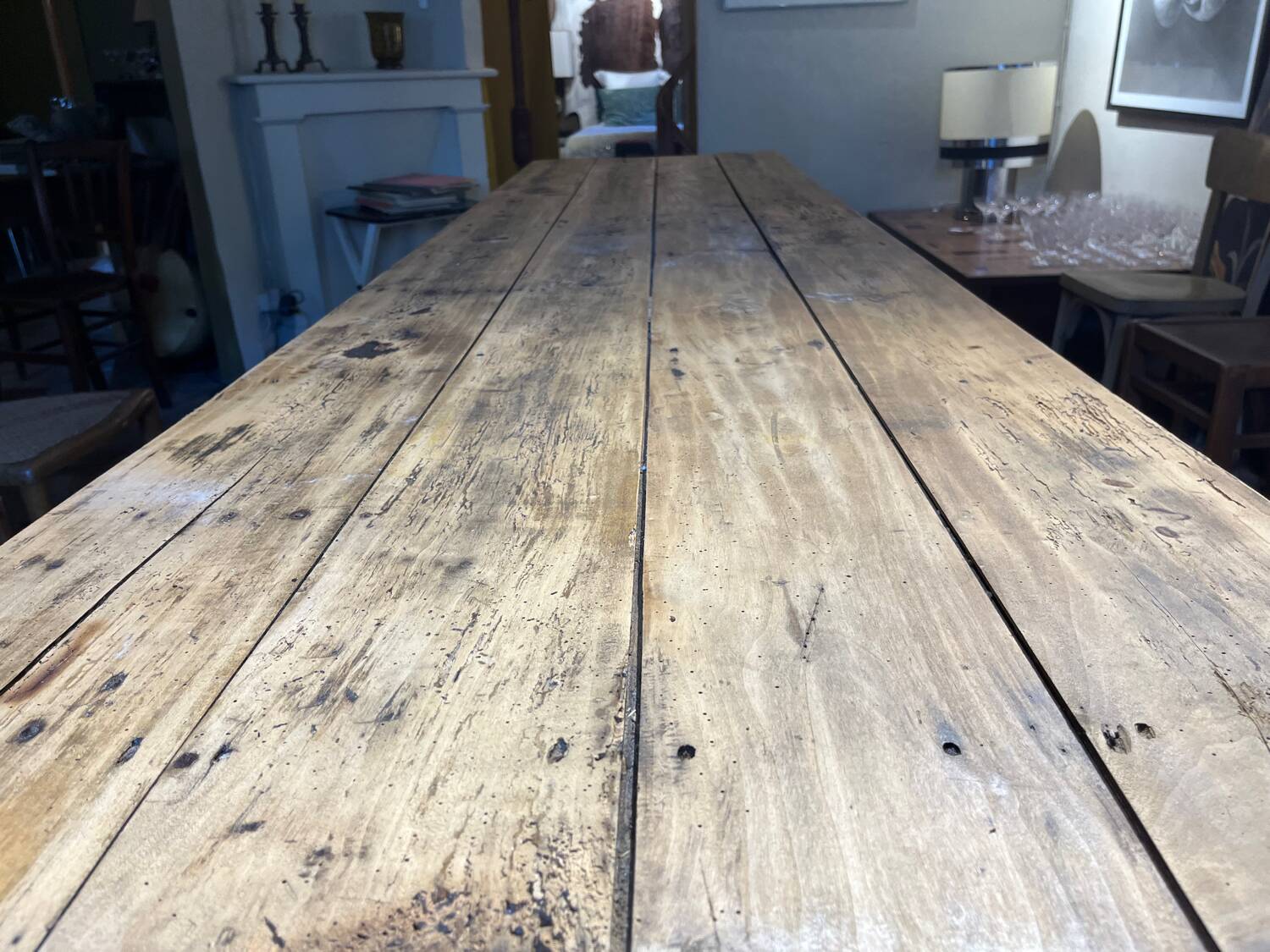 Large farmhouse table
