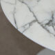 Table Tulip Knoll - marbre blanc - Eero Saarinen 