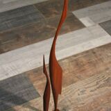 Statuette "Herons" teak 1960s