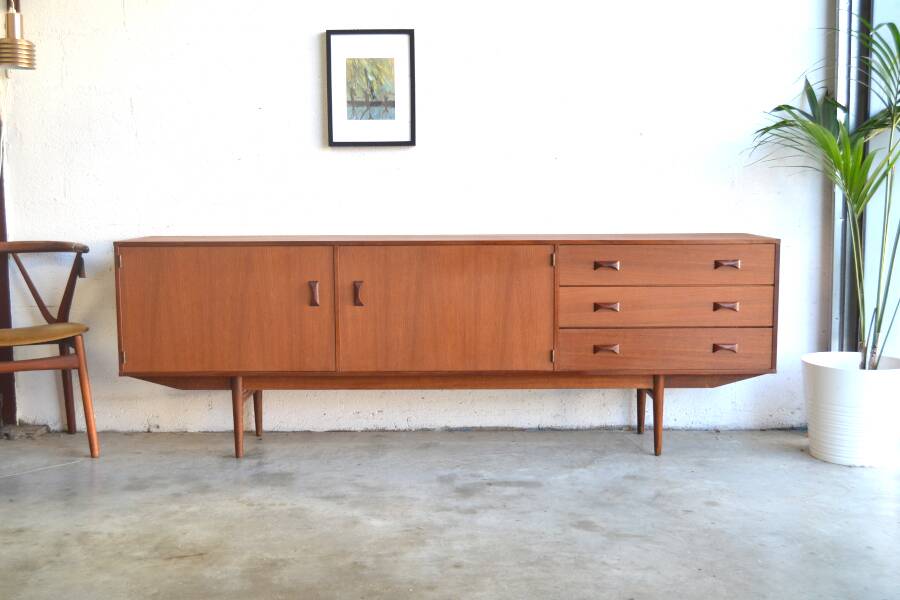 Enfilade danoise en teck * 225 cm