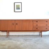 Enfilade danoise en teck * 225 cm