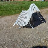 Iron and Wood Bench from the 50s