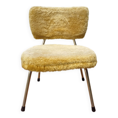 Chaise ''moumoute'' enfant années 60-70