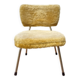 Chaise "moumoute" enfant années 60-70